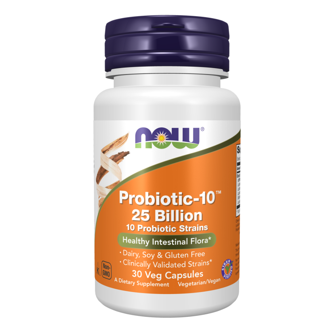 Now Probiotic-10™ 25 billion 30 Veg Capsules