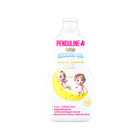 Penduline kids shower gel banana