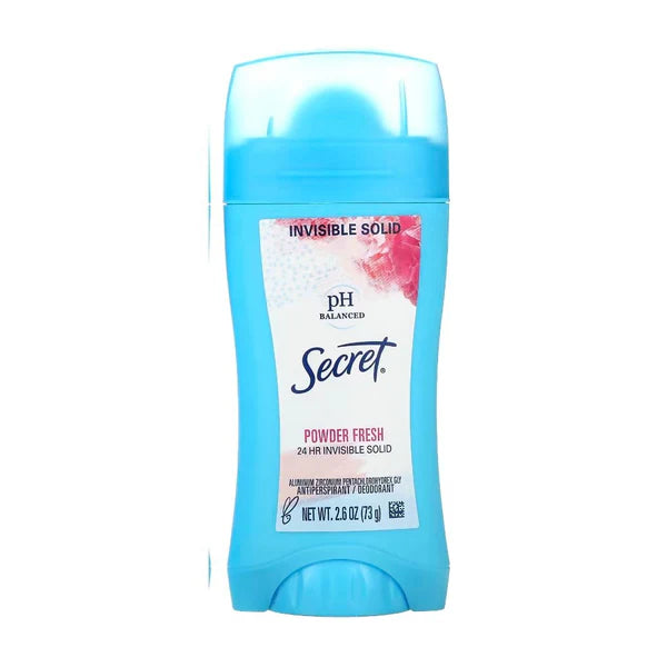 سيكريت ستيك سوليد 73جم باودر - Secret Solid Antiperspirant - 73g (Powder Fresh)