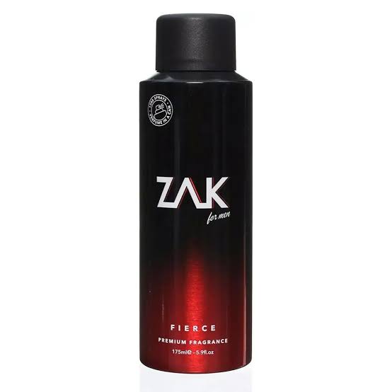 زاك سبراي 175مل فيرس - Zak Body Spray (175ml) - Fierce