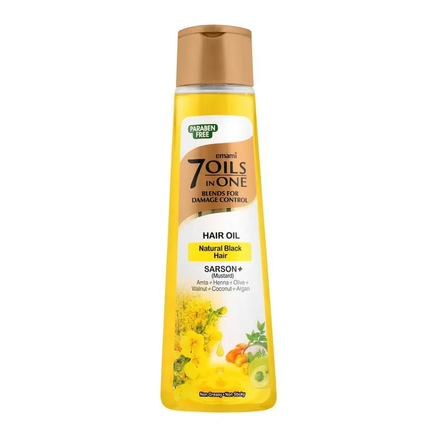 Emami 7 Oils Hair Oil With Mustard