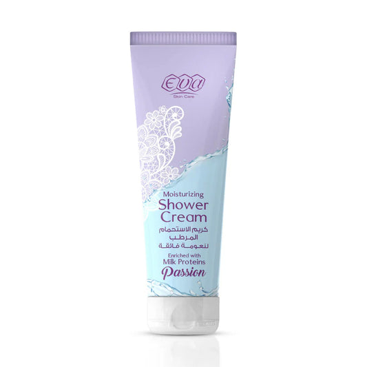 Eva Skin Care Moisturizing Shower Cream Enriched With Milk Proteins Passion 250ml