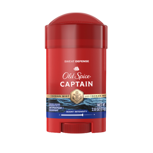 اولد سبايس ستيك احمر 63جم كابتن - Old Spice Antiperspirant & Deodorant for men, Captain
