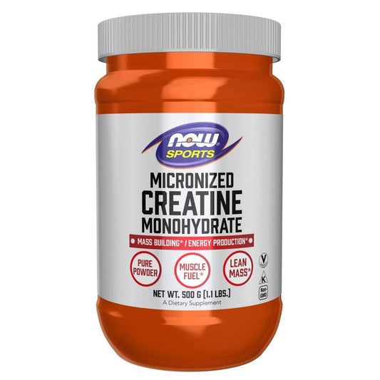 Now Sports Micronized Creatine Monohydrate - 500 mg 1kg