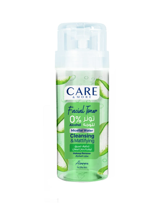 Care & More Facial Toner For Oily Skin – Aloe vera – 150 ml
