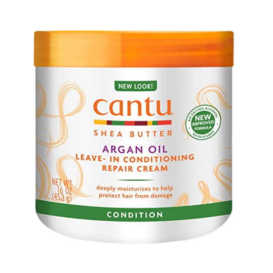 كانتو ليف ان كريم 453مل بالشيا  -Cantu Shea Butter Leave-In Conditioning Repair Cream 453g