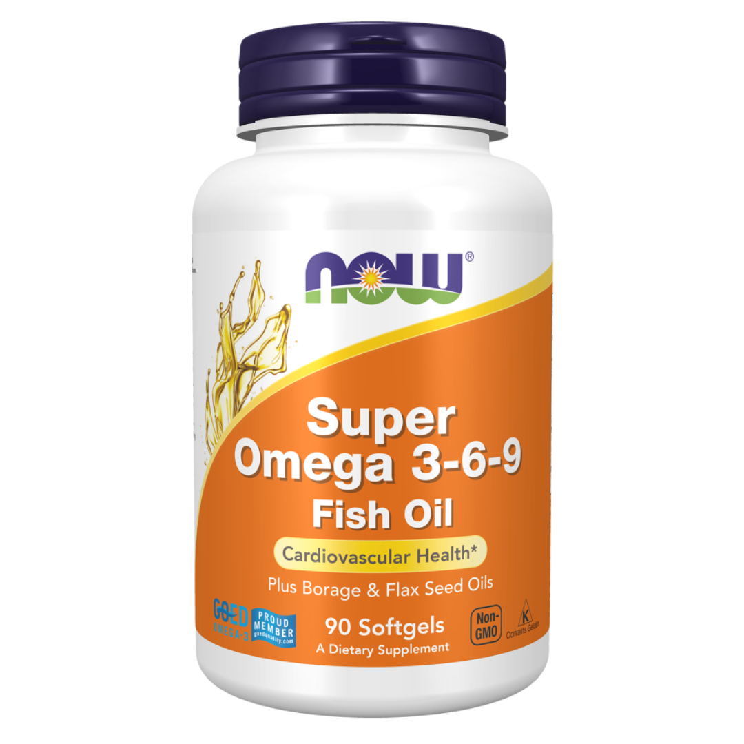 Now Super Omega 3-6-9 90 Softgels