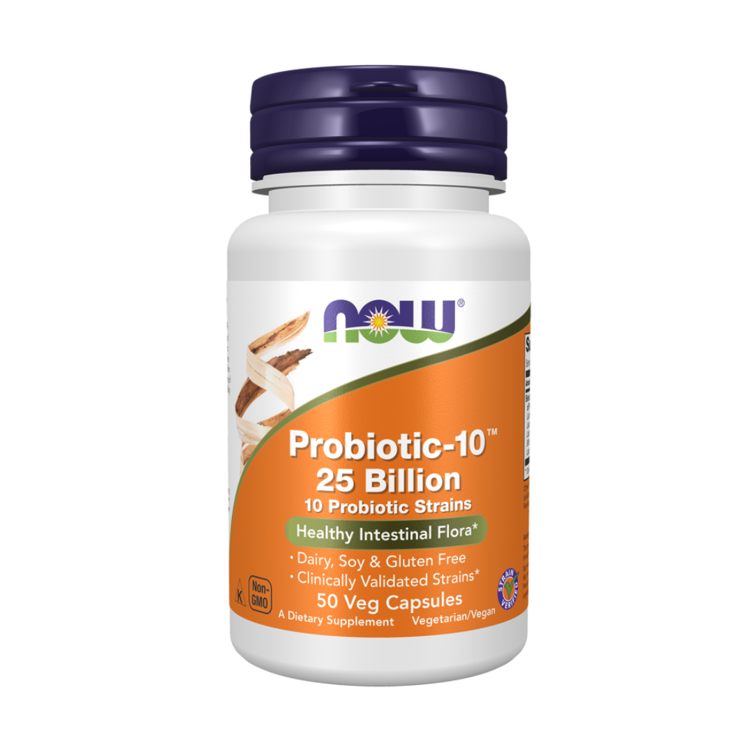 Now Probiotic-10™ 25 billion 50 Veg Capsules