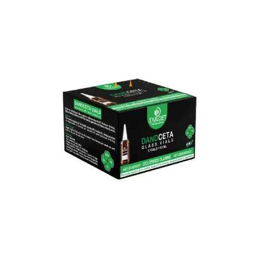 Dulcet Dandceta Anti-Dandruff Glass Vials (5 Vials * 10ml)