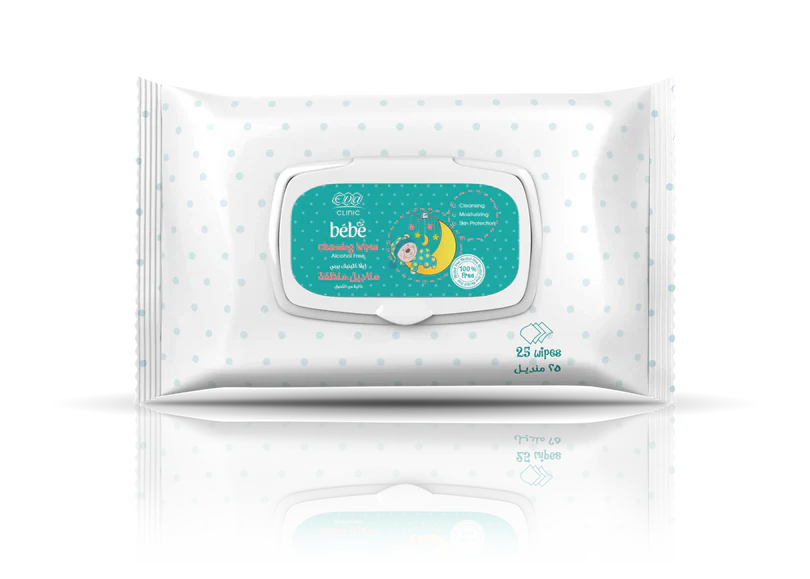 Eva Clinic Bebe Wipes (25 Wipes Per Pack)