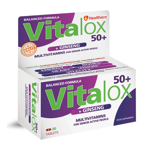 Vitalox + 50 Ginseng (30 Tablets)