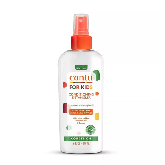 كانتو سبراي اطفال فك تشابك 177مل زبده الشيا - Cantu Care For Kids Conditioning Detangler shea butter/ coconut oil 6oz