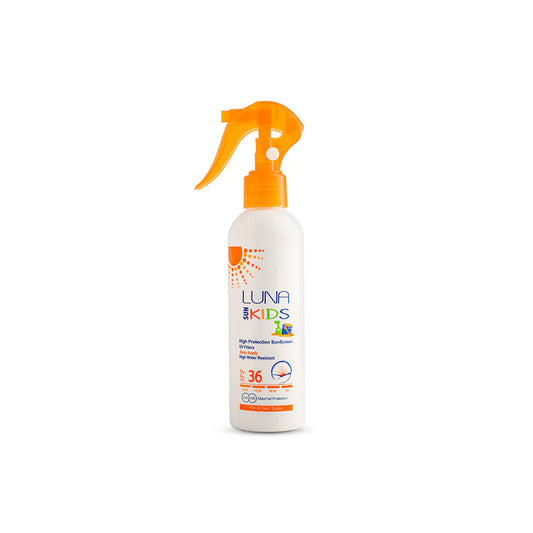 لونا صن 165مل 36 حماية اطفال سبراي  - Luna Kids Sun Spray 165 ml - SPF 36