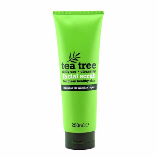 تي تري سكرب 250مل لتنظيف البشرة انبوبه  - Tea Tree Facial Scrub, 250ml (Tube)