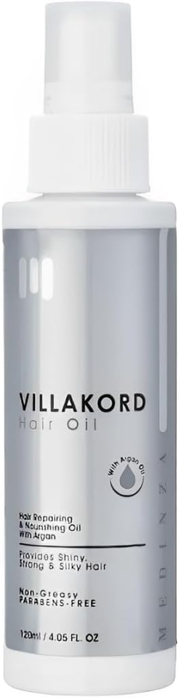 فيلاكورد زيت شعر 120مل - Villakord Hair Oil With Argan Oil 120ml