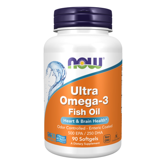Now Ultra Omega 3 Fish Oil 90 Softgels