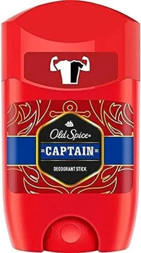 اولد سبايس ستيك احمر 50مل كابتن - Old Spice Deodorant Stick 50ml Captain