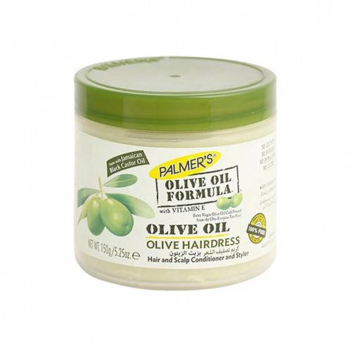 بالمرز كريم برطمان 150جم زيتون - Palmer's Olive Oil Formula Hair Dress / Conditioning Pomade in Jar 150g