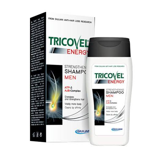 تريكوفيل شامبو 200مل انيرجي رجالي  - Tricovel Energy Men's Fortifying Shampoo 200ml