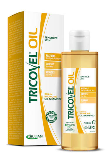تريكوفيل شامبو 200 مل بالانسينج اويل  - Tricovel Balancing Oily Shampoo 200ml