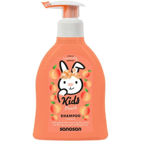 سانوسان شامبو اطفال 200مل خوخ - Sanosan Kids Shampoo Peach (200ml)