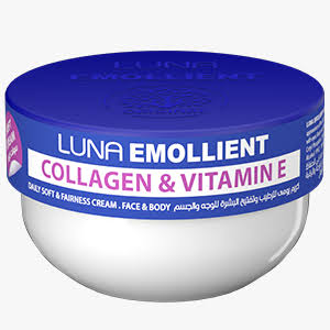 لونا كريم سوفت 160جم كولاجين وفيتامين اي  - Luna Soft Cream 160 g - Collagen & Vitamin E