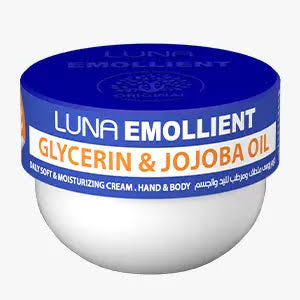 لونا كريم سوفت 160جم جلسرين وجوجوبا  - Luna Soft Cream 160 g - Glycerin & Jojoba