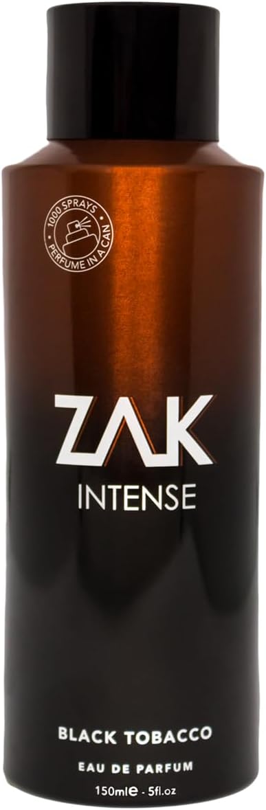 زاك برفان 150مل بلاك توباكو - Zak Perfume (150ml) - Black Tobacco