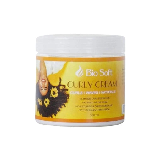 بيو سوفت كيرلي كريم 500 مل - Bio Soft Curly Hair Cream 500 ml