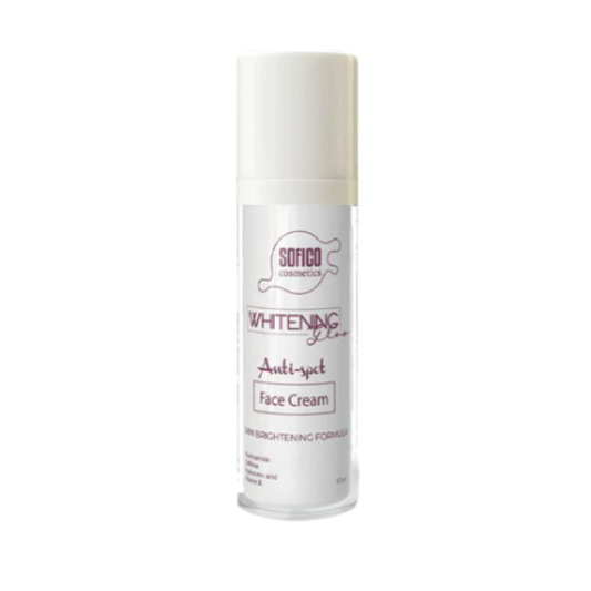 سوفيكو كريم وايتننج جلو وجه 30مل انتى سبوت - Sofico Whitening Glow Anti-spot face cream with niacinamide and alpha- arbutin 30ml