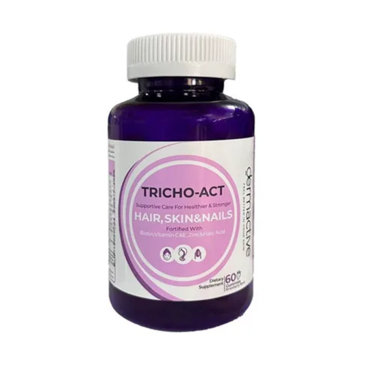 Dermactive Tricho-Act Hair, Skin & Nails Supplement (60 Gummies)