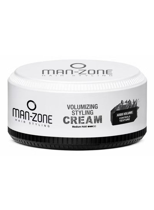 مان زون كريم زيادة الكثافة 125 مل - Man Zone Volumizing Styling Cream Medium Hold
