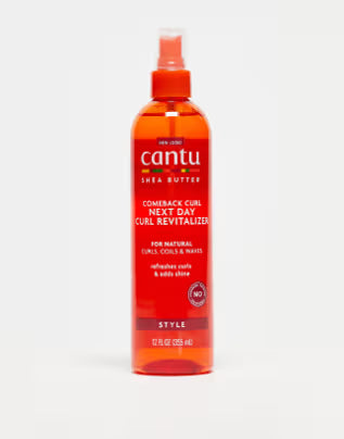 كانتو سبراي 355مل للحفاظ علي الشعر الكيرلي - Cantu Shea Butter Comeback Curl Next Day Curl Revitalizer 340g