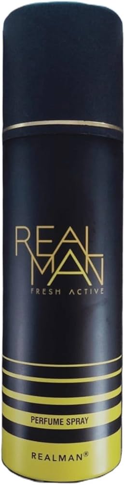 ريال مان سبراي 150مل فريش اكتيف - Real Man Deodorant Body Spray - Fresh active (150ml)
