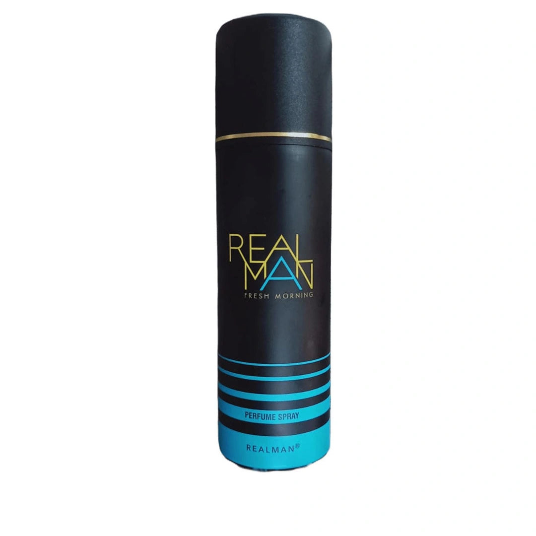ريال مان سبراي 150مل فريش مورنينج - Real Man Deodorant Body Spray - Fresh Morning (150ml)