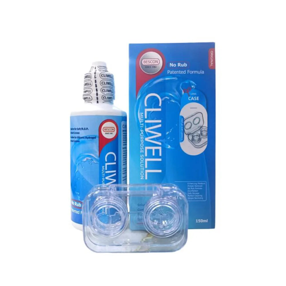 كلاويل محلول عدسات 150مل - Cellwell Contact Lens Solution - 150 ml