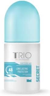 تريو بليه 75مل سيكريت - Trio roll on deodorant, 75ml - Secret