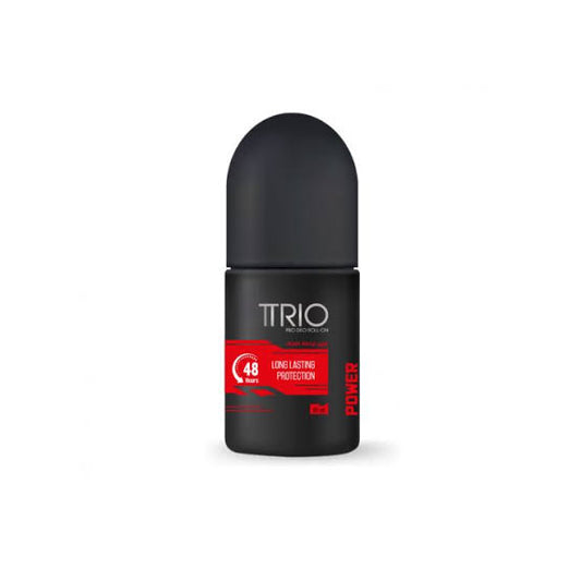 تريو بليه 50مل باور اسود - Trio  Roll-On deodorant, 50ml - Power Black