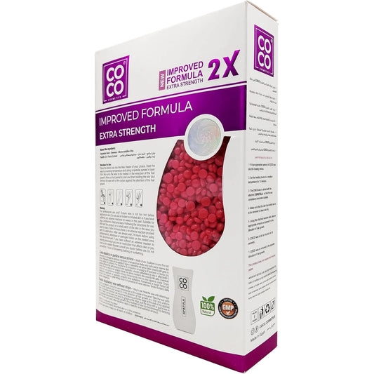كوكو واكس شمع خرز كيس 500جم ورد احمر - Coco Wax Bead Wax Bag 500g - Red Rose