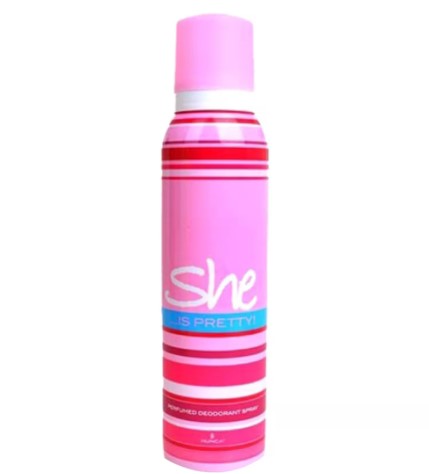 شي سبراي حريمي 150مل بريتي  - She Body Spray for Women 150 ml - Pretty