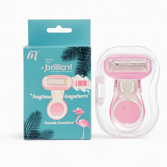 بريليانت ماكينة حلاقه حريمي كيس 5+1 ماكينه  -Brilliant Women's Disposable Razors, 5+1 Free Value Pack