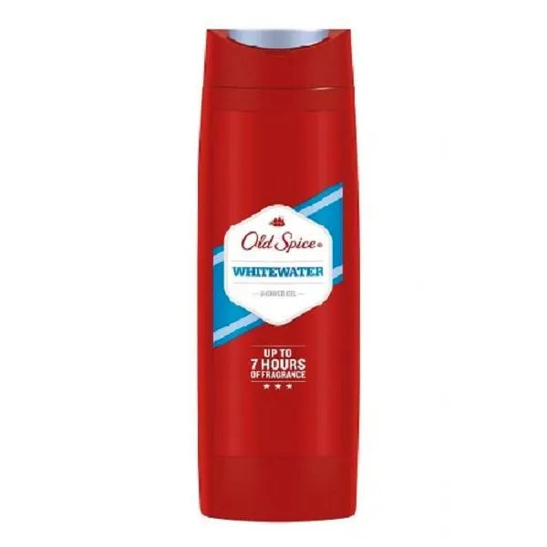 اولد سبايس شاور400مل وايت ووتر - Old Spice Shower Gel 400ml White Water