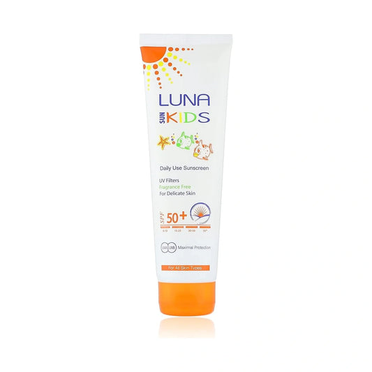 لونا صن 130 مل 50حمايه اطفال عرض  - Luna Kids Sun Protection Cream 130 ml (SPF 50) - Special Offer