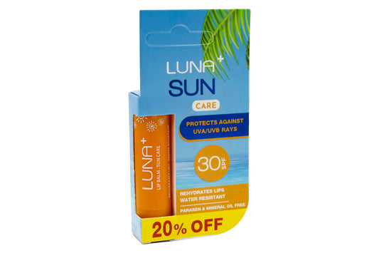 لونا ليب بالم صن كير حمايه 30/ 3.5جم عرض  - Luna Lip Balm Sun Care - SPF 30 (3.5 g / Special Offer