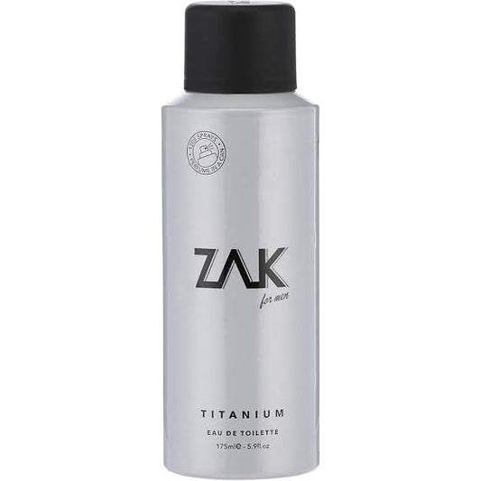 زاك سبراي 175مل تيتانيوم - Zak Body Spray (175ml) - Titanium