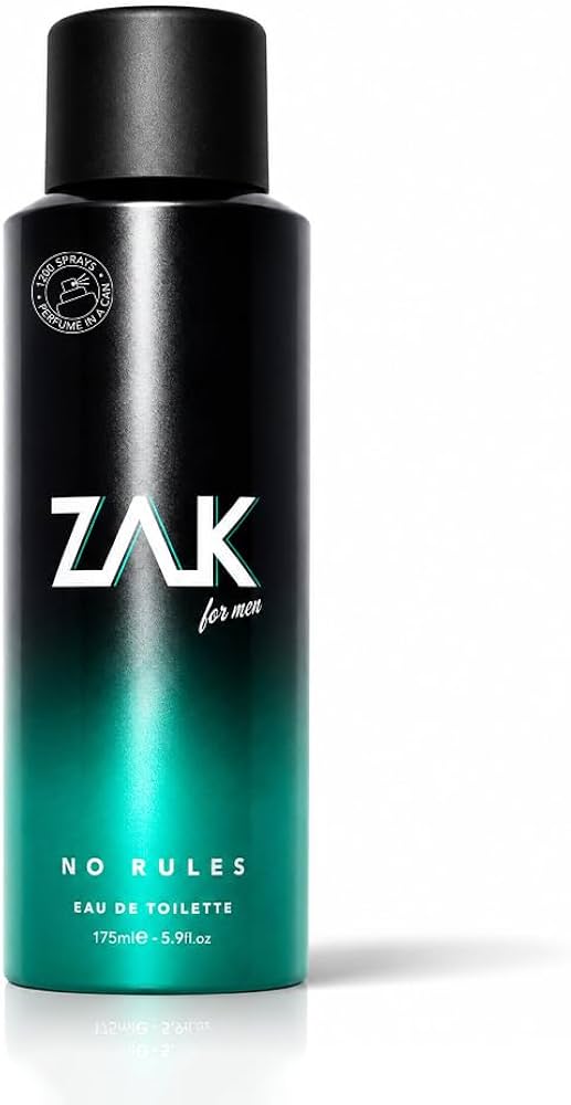 زاك سبراي 175مل نو رولز - Zak Body Spray (175ml) - No Rules