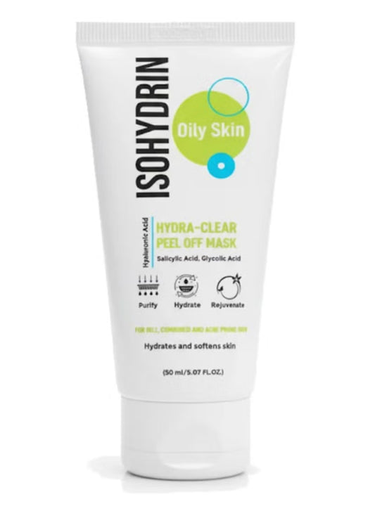 ايزو هيدرين هيدرا كلير ماسك مقشر امبوبه 50مل - Isohydrin clear pell off mask 50ml