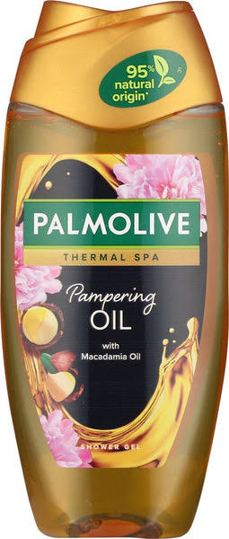 بالموليف شاور 250مل مستورد بامبرينج اويل - Palmolive Shower Gel (250ml - Imported) - Pampering Oil