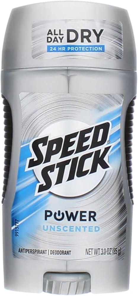 سبيد ستيك 85مل بدون رائحه - Speed Stick Antiperspirant Deodorant Stick - 85g / 3 oz (Unscented / Free)