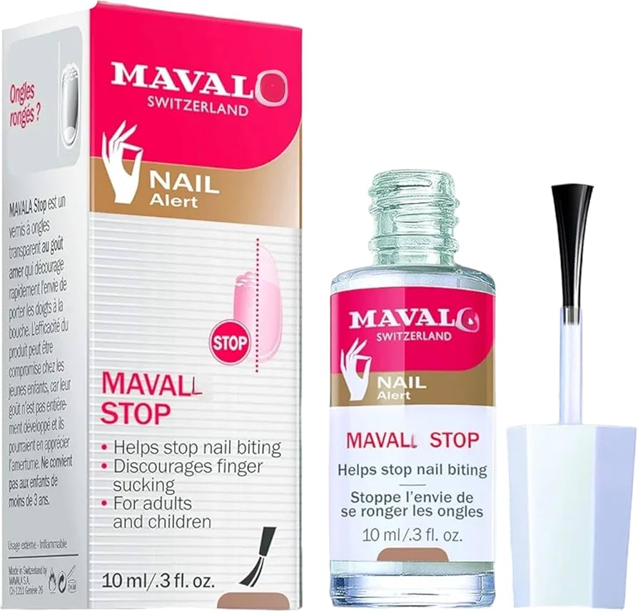 مافالا ستوب للحد من عادة قضم الاظافر 10مل  - Mavala Stop Nail Biting Deterrent 10ml